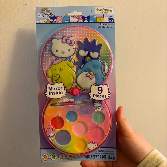 Hello Kitty and Friends Plant Based Lip Balm Set with Mirror - Picture 2 of 7